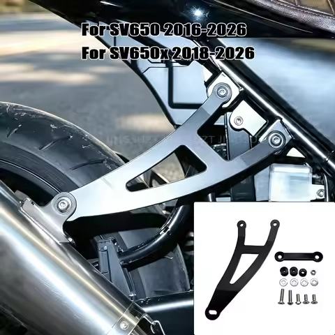For Suzuki SV650 2016- SV650X 2018- Motorcycle CNC Aluminum Exhaust Holder Hanger Exhaust Bracket Mo