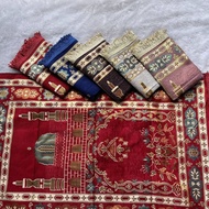 Cocang Prayer Rug | Aesthetic Prayer Mat | Braided Tassel Prayer Rug | Prayer mats for Hajj and Umra