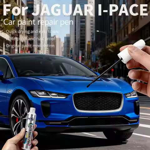 Car Paint Repair Pen For JAGUAR I-PACE Touch Up Scratch Remover DIY Auto Accessories White 1AA NAK R