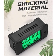 Fair DC 0-300V 0-300A LCD Display Digital Current Voltage Power Energy Meter Power Energy Watt Meter
