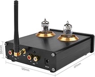 Bluetooth 5.0 HiFi 6J1 Vacuum Bile Tube Preamplifier Stereo Pre amplifier With Treble Bass Control f