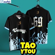 NEW  2024 NEW RETRO COLLAR Jersey Microfiber Customize Your Jersey JERSEY COLLAR ANIME JUJUTSU KAISEN Latest Design 2023 NEW DESIGN RETRO COLLAR VIRAL Baju Jersey Viral