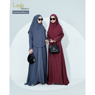 LAYLA ABAYA SET KHIMAR BY SAZ DAILY √ Abaya rayon √ Abaya set khimar