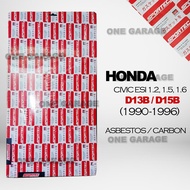 SPORTEC Head Gasket For HONDA CIVIC ESI 1.2, 1.5, 1.6 D13B / D15B (1990-1996) ASBESTOS / CARBON
