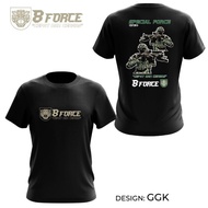 Military GGK Tactical T shirt | 100% Cotton Unisex Printed Top, Stylish Commando Design (Ready Stock