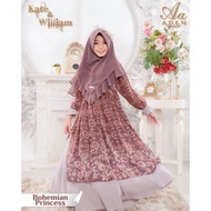 TERLARIS Gamis anak Dress kids Sarimbit Kate couple by aden hijab