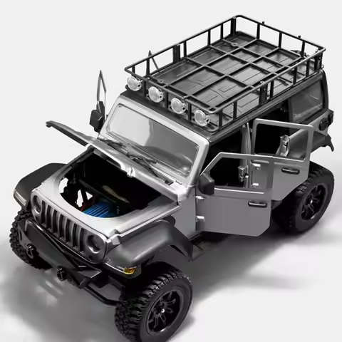 MN128 1/12 RC Car RTR 4WD Full Scale RC Crawler 2.4G Remote Control Car Off-Road Climbing LED RC Tru