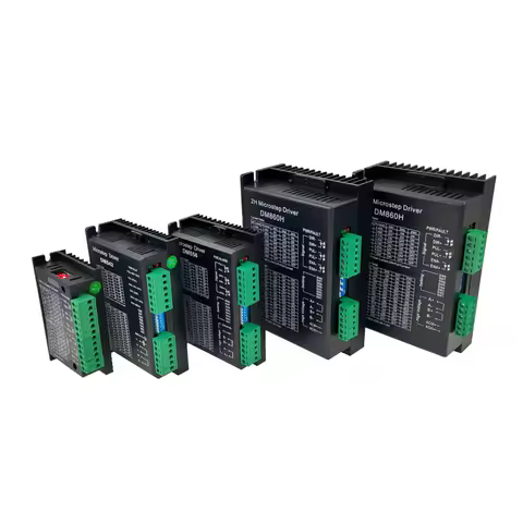 Stepper Motor TB6600 DM542 DM556 DM860 DM860H Driver Cintroller Microstep Motor Brushless Shell For 