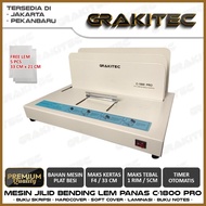 MZN Mesin Jilid Buku Bending F4 Lem Panas Bending Kualitas Premium / Penerbit ( Mesin Binding untuk 