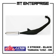 FREE 1 YY TEE - YY Pang Racing Exhaust Yamaha 125Z - HR Black