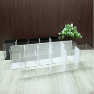 Acrylic Solitaire 45 x 7 x 10 cm - 5 Acrylic Betta Aquarium Rooms