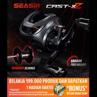 [OFFICIAL] SEASIR CAST X2 Reel BC Baitcasting Fishing Reel + 1 Aluminum Spool, Ceramic Bearings 6+1B