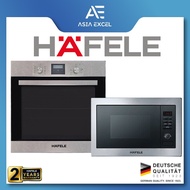 HAFELE 536.07.490 60L MULTIFUNCTION BUILT IN OVEN + HAFELE 535.34.000 25L BUILT IN MICROWAVE OVEN