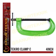 TEKIRO Clamp C Clamp C/ Clamp C Clamp/ C model 4" 4in 4 inch