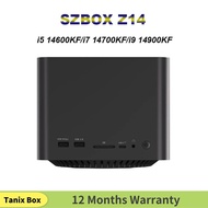 SZBOX Z14 i5 14600KF/i7 14700KF/i9 14900KF 6600M Graphics Card DDR5 PCIE 4.0 For Display Desk Gaming