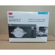 3M™ VFlex™ Particulate Respirator 9105, N95, 50 EA/Box