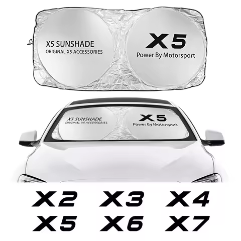 Car Windshield Sun Shade Cover Accessories Anti UV Reflector For BMW X5 E70 F15 G05 X1 F48 X3 F25 X6