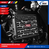 HORANSHOP CYPHER CARBON RADIATOR COVER CYPHER CARBON RADIATOR COVER VARIO PCX ADV AEROX NMAX OLD LEX
