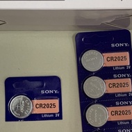 sony batteries CR2025 SONY 3V Lithium Coin Battery CR1220/CR1616/CR1620/CR1632/CR2016/CR2025/CR2032/