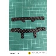 Carbon Bumper Parts Thickness 1.5 M.m. For mini4wd Car