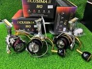 RYOBI ECUSIMA 2 HG SPINNING REEL 2022
