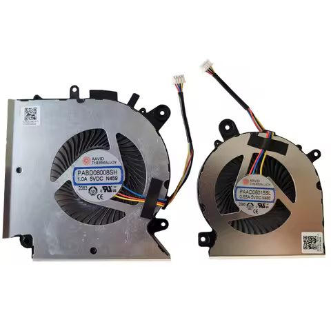 New Compatible GPU and CPU Fan for MSI Katana GF76 Pulse GL76 MS-17L1 GF66 11UC Pulse GL66 11UEK MS-