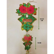 READY STOCK .🇲🇾Hari Raya 3D Glitter Festive Paper Decoration / Kad Hiasan Hari Raya/Wall Decoration