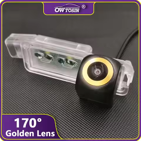 170° AHD 1080P Golden Lens Reverse Car Vehicle Camera For SEAT Ibiza 6L MK3 2002~2008 Ibiza 6J MK4 2