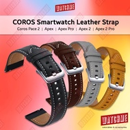 COROS Smartwatch Strap, Leather Series 22mm 20mm (For Model Coros Pace 2, Watch Apex, Apex 2 Pro)
