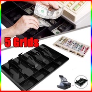 Cashier cash Drawer / Money cash tray 5 compartments / Cash Drawer Cashier Drawer Money Drawer / Cas