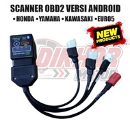 NEW UPDATE UNIVERSAL MOTORCYCLE OBD2 ANDROID SCANNER