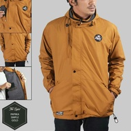 Taslan Waterproof Men's parka Jacket - original Boziel Gold Taslan Men's Jacket
