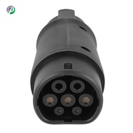 [alfred_gunter.]EVSE EV Adaptor 32A J1772 Type 1 to Type 2 Plug EV Adapter, Electric Cars Vehicle Ch