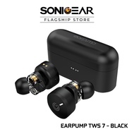 SonicGear Earpump TWS 7 HyperBass Wireless Stereo Earbuds | Bluetooth 5.0 | Dual Driver | 32 Hours Playtime