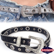 [3-5 Days Arrive]New Y2K Trend Belt for Women - PU Leather Retro Punk Style 2.3cm Wide, Adjustable W