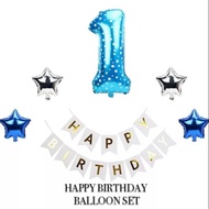 1st Birthday Balloon Decoration Set