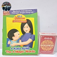 Buku Hadiah Dancow 4 KATA AJAIB Hadiah Susu Jadul Buku Kecerdasan Anak Nostalgia Buku Cerita Buku Pr
