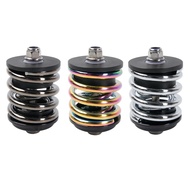 Double Spring Rear Shock Absorber for Brompton Folding Bike Suspension Accessories Titanium Ti Axis 