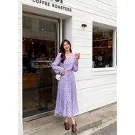 Autumn Winter Dress Drawstring Long Sleeve Amoeba