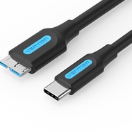 Type C to Micro B Cable Male to Male Fast Charging for  Hard Drive HDD SDD USB 3.0 C Micro B Cable