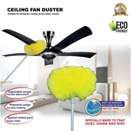 Pembersih Kipas - Ceiling Cleaning Duster Bendable Multi-function Dust Remove Ceiling Fan Duster Multi Purpose - Debu -