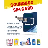 SIMCard for Touch n Go TnG eWallet Soundbox MAE QRpaybiz Soundbox RHB Soundbox SIM card kad
