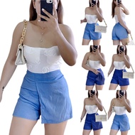 GC Denim Stretch High Waist Skort (Short/Skirt) | Denim Trendy Korean Macarena Palda Short for Women