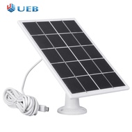 ที่ชาร์จโซลาร์เซลล์กลางแจ้ง3.3W ที่ชาร์จแผงเซลล์แสงอาทิตย์กันน้ำ IP65สำหรับ Arlo/ แหวน/Eufy/กล้องวงจ