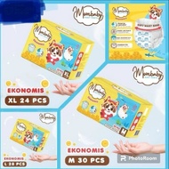 Mombaby PAMPERS Economical PANTS L28/M30/XL24/Diaper PANTS Once PAKE