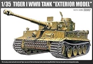 Toys 4 U 7777 Academy 1/35 Plastic Model Kit Tiger-I Wwii Exterior Model Ta982 13264 Nib /Item# G4W8