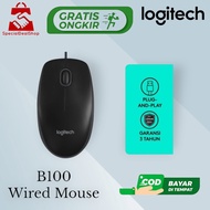LOGITECH B100 USB Mouse / Mouse B-100