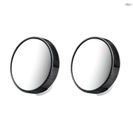 Blind Spot Mirrors 2pcs Frameless Convex Rear View Mirrors 360 Degree Adjustable Wide Angle for Car SUV Truck  MOTO-4.22