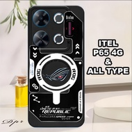 Casing Hp ITEL P65 Terbaru - Softcase Silikon Hp ITEL P65 Terbaru