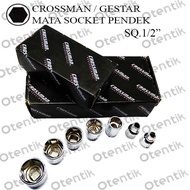 MATA CROSSMAN GESTAR SOCKET BIT 21MM x SQ. 1/2" 6PT - SOCK BIT 21 MM X 1/2"